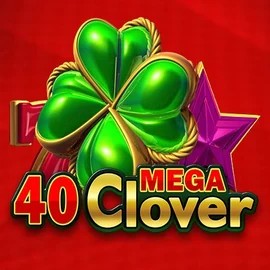 40 Mega Clover by Amusnet Interactive, showcased at lyrasbet.nl – game logo