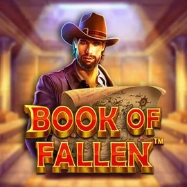 Book Of Fallen game by Pragmatic Play – logo hosted on Lyra Bet Casino