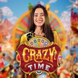 Play the Crazy Time slot by Evolution on Lyra Bet Casino