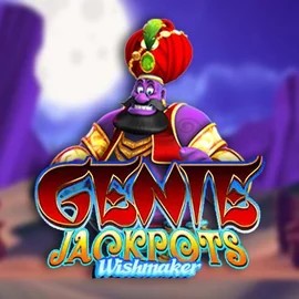 Genie Jackpots Wishmaker slot logo by Blueprint Gaming at Lyra Bet CasinoGenie Jackpots Wishmaker