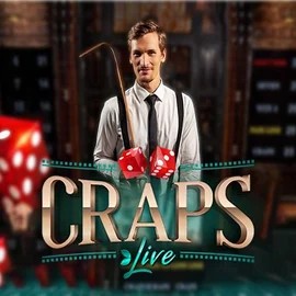 Live Craps logo – Live Casino by Evolution at Lyra Bet Casino