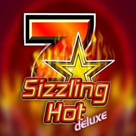 Sizzling Hot Deluxe casino game by Novomatic – featured logo at Lyra Bet Casino