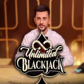 Unlimited Blackjack logo by Ezugi Lyra Bet Casino