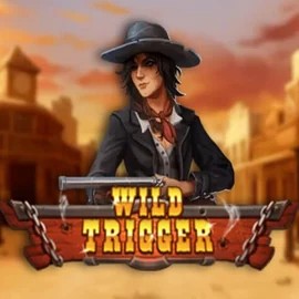 Wild Trigger slot logo by Play'n GO at Lyra Bet Casino