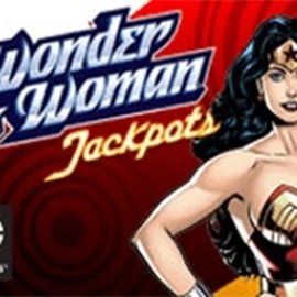 Wonder Woman Jackpots slot visual from Amaya available on lyrasbet.nl
